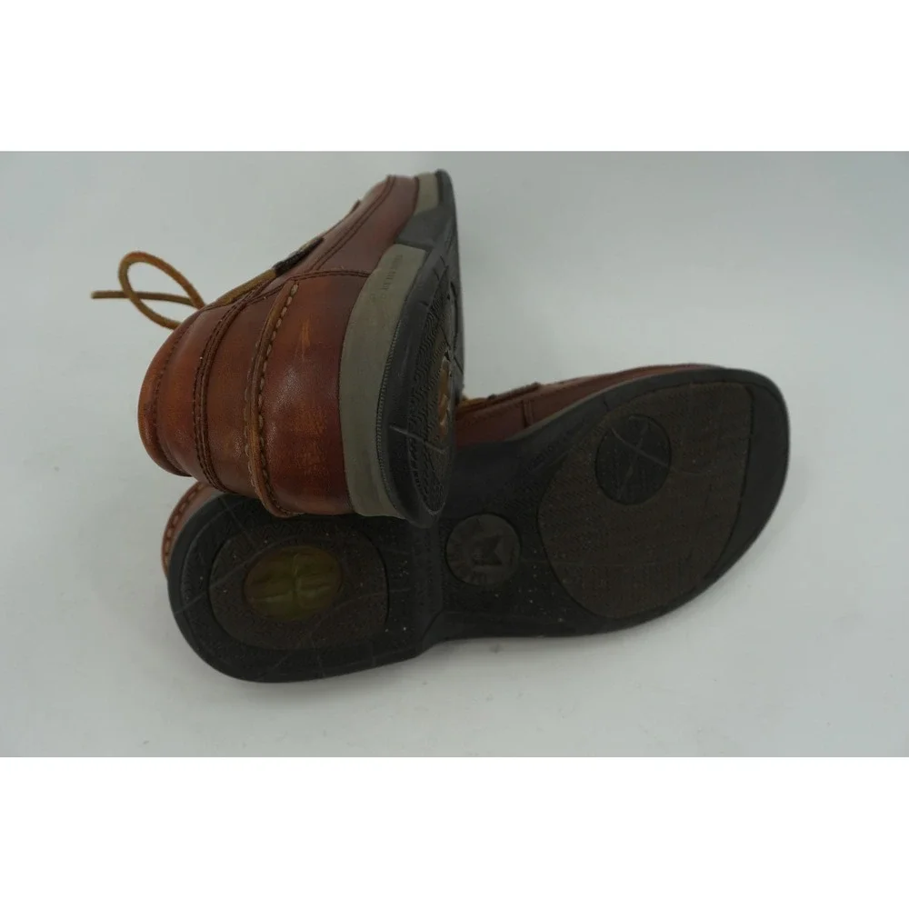 Mephisto Spinnaker Boat Shoes Mens Size‎ 11 Brown Leather Lace Up Casual